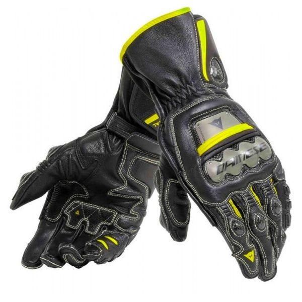 Dainese DAINESE FULL METAL 6 GLOVES BLK/FLOU YELLOW